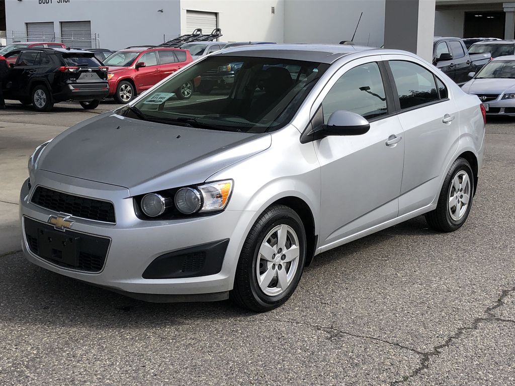 Used 2015 Chevrolet Sonic Ls With Navigation