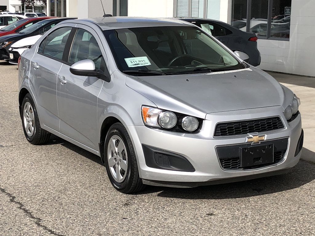 Used 2015 Chevrolet Sonic Ls With Navigation