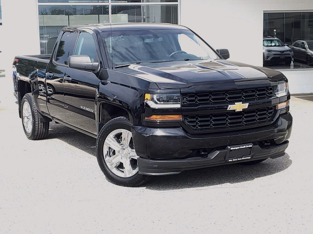 Used 2018 Chevrolet Silverado 1500 Custom I 4X4 I A/C I Chrome Alloy ...