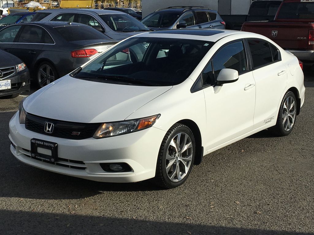 Used 2012 Honda Civic Sdn Si I Snow Tires I Manual ...