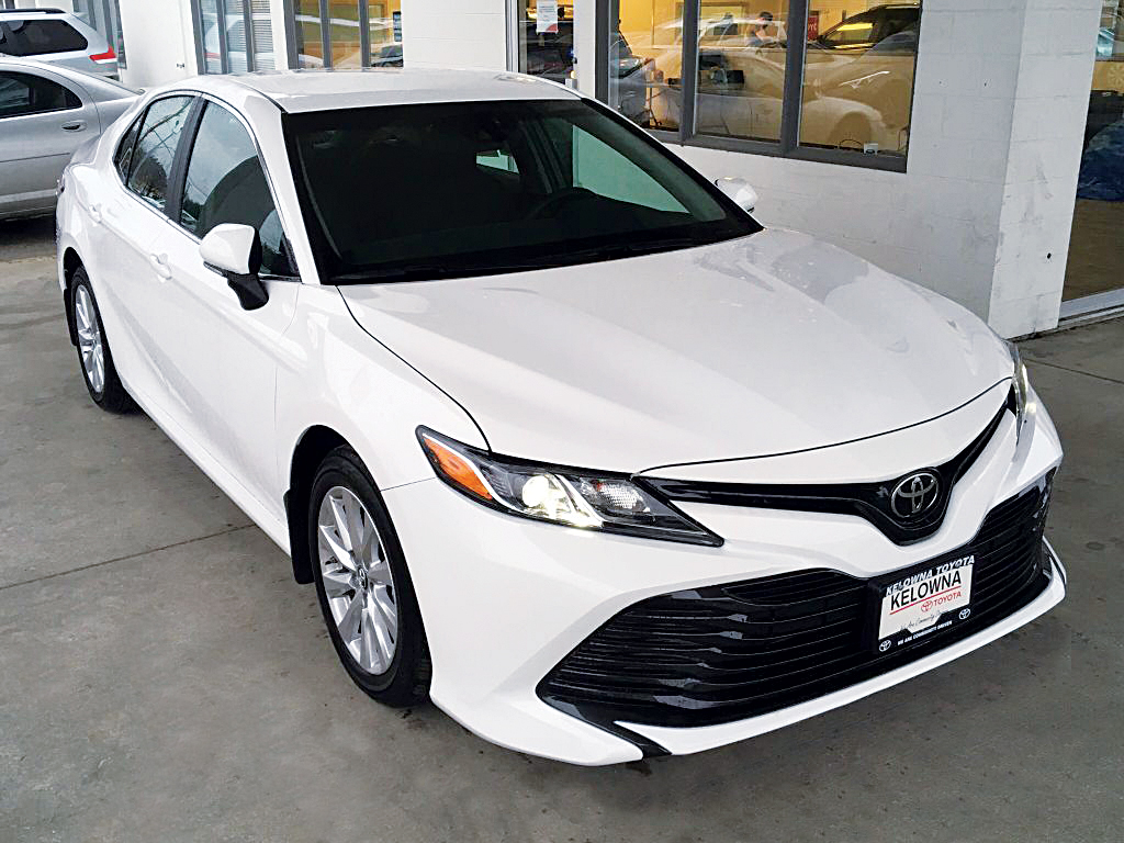 New 2018 Toyota Camry LE 4 Door Car in Kelowna #8CA4500 | Kelowna Toyota