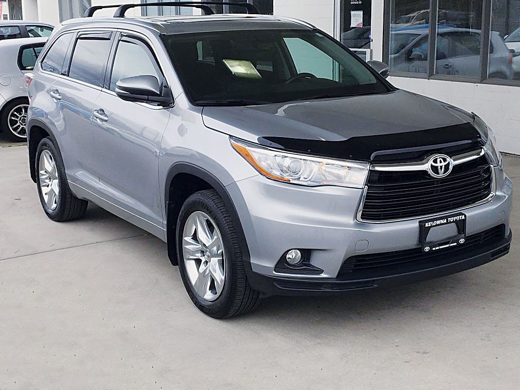 Used 2015 Toyota Highlander Limited 4 Door Sport Utility In Kelowna # 