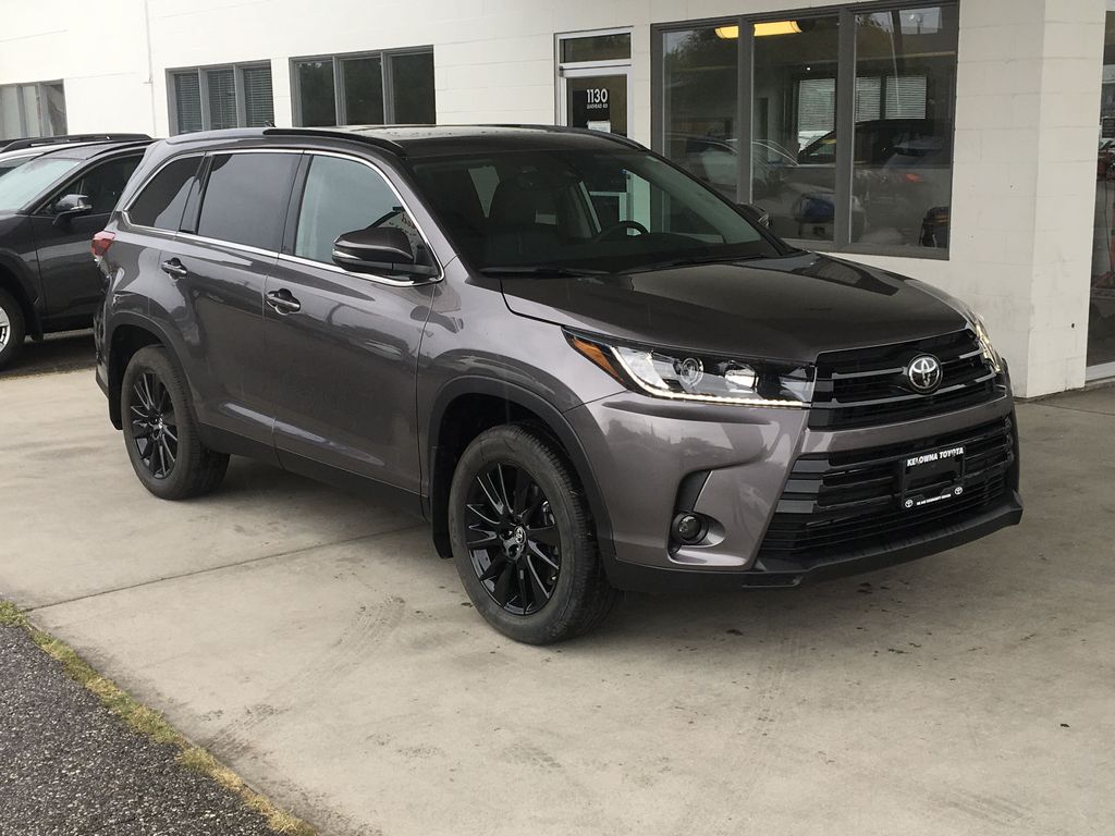 New 2019 Toyota Highlander XLE I SE I 19 Inch Alloy Wheels I Black Trim ...