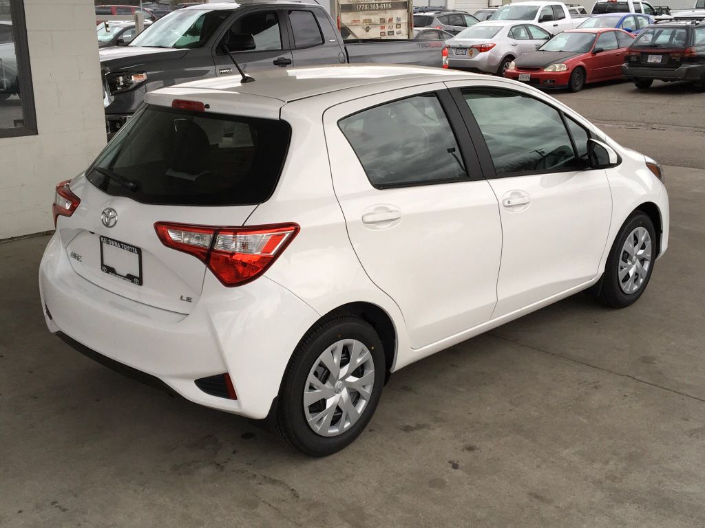New 2019 Toyota Yaris Hatchback LE 4 Door Car in Kelowna